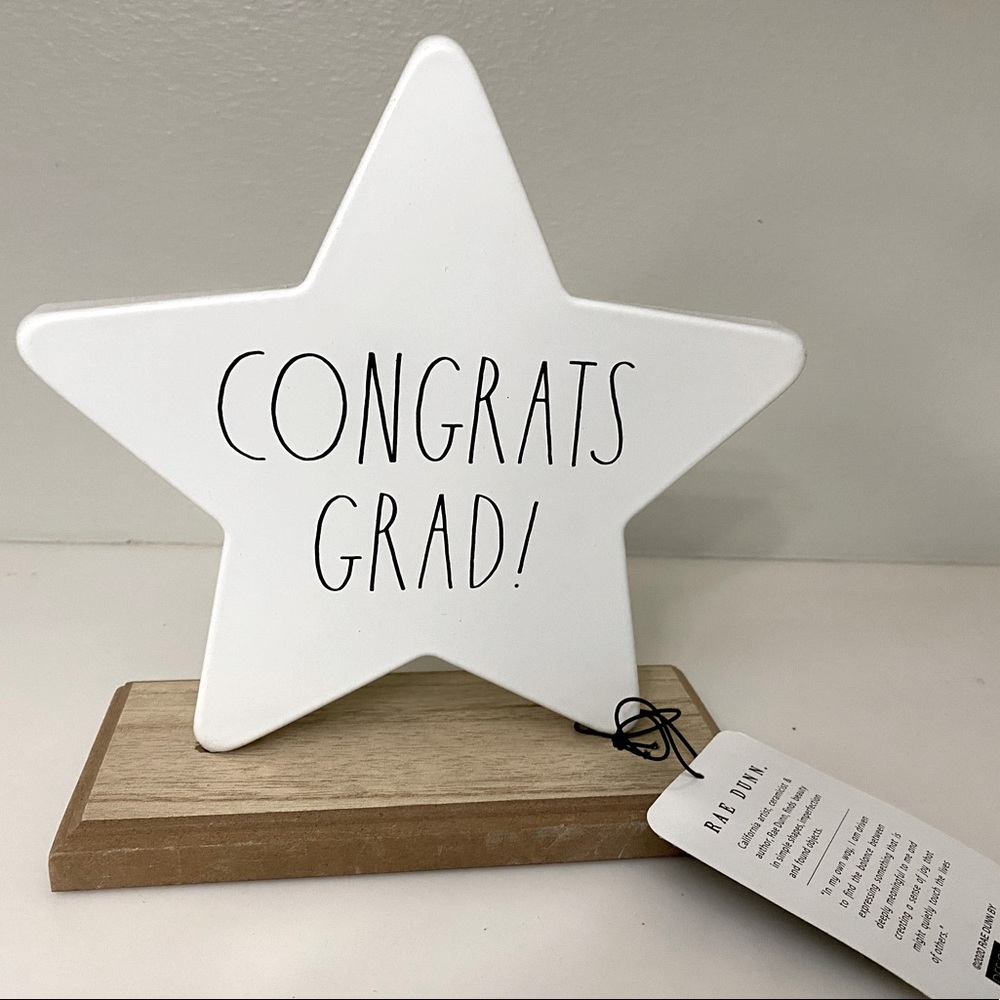 Rae Dunn Congrats Star